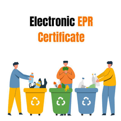 Electronic EPR Certificate